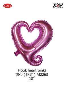 Hook heart��pink��
