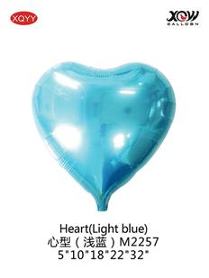 Heart��Light blue��