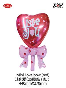Mini Love bow(red)