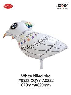 White billed bird