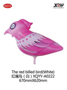 The red billed bird (White)