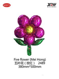 Five flowerMei Hong