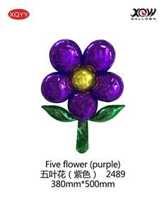 Five flower��purple��