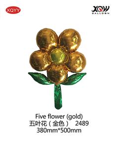 Five flowergold